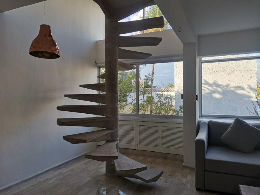 Penthouse A Un Paso De Puerto Канкун Экстерьер фото